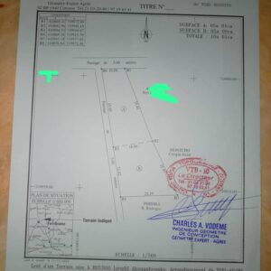Parcelle A vendre à Tori Avamè/ Bénin